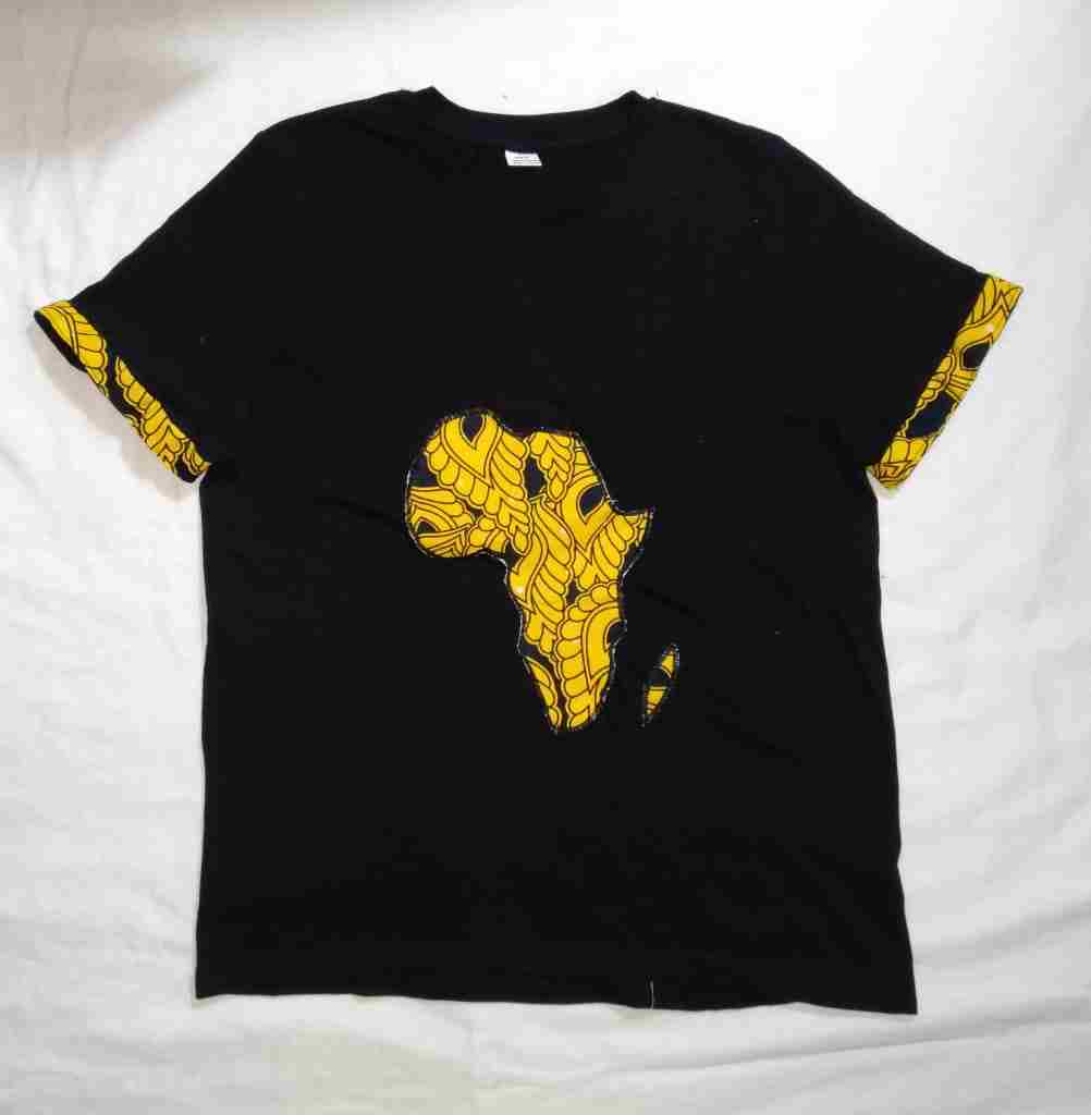 Black Shirt with Africa