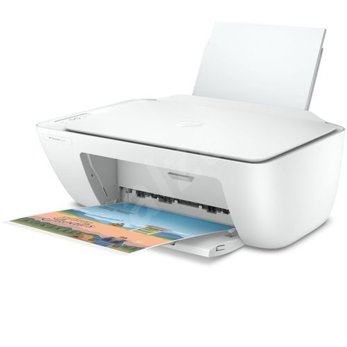 HP DeskJet 2320 All-in-One Printer, USB Plug and Print, scan, and copy -white
