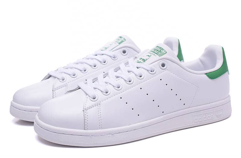  Adidas sneakers-white and Green