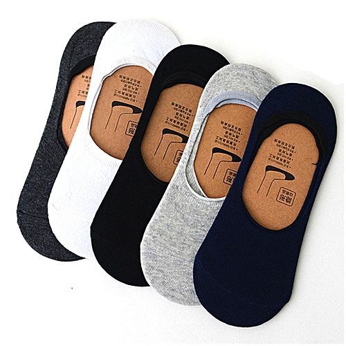 Generic Men's Ankle Socks - Black