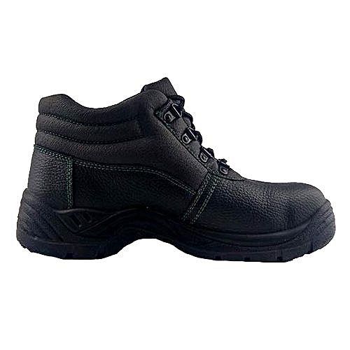 Genetic Zgh Safety Boots/Industrial Construction Shoes - Black