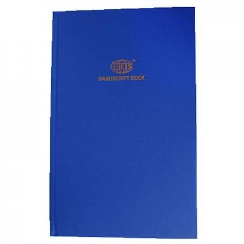Manuscript 4 Quire Counter Book Blue