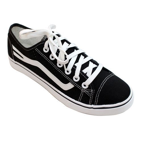 Generic Low Top Sneakers - Black, White