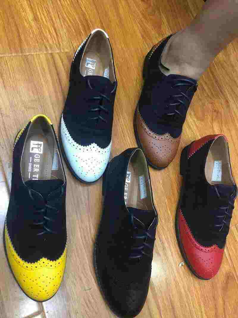 Colored oxford shoes for Men
