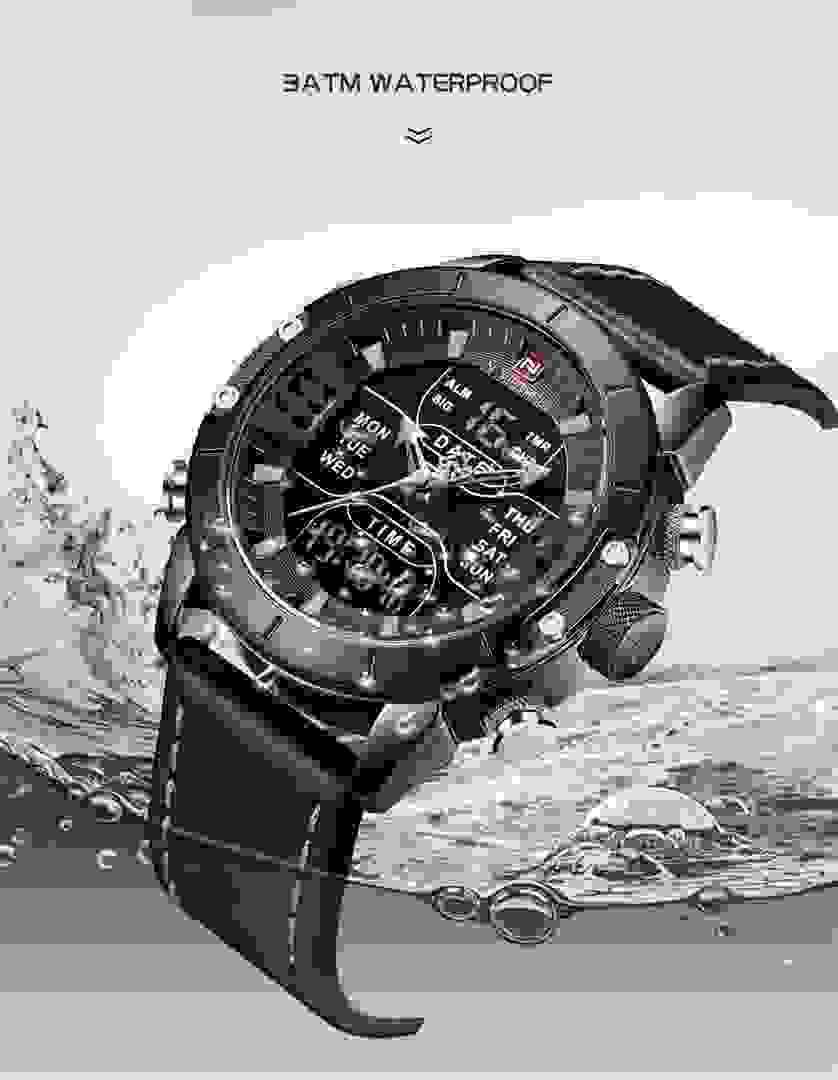 Best Naviforce Watch with Leather Straps Online, Shop Dantty Uganda