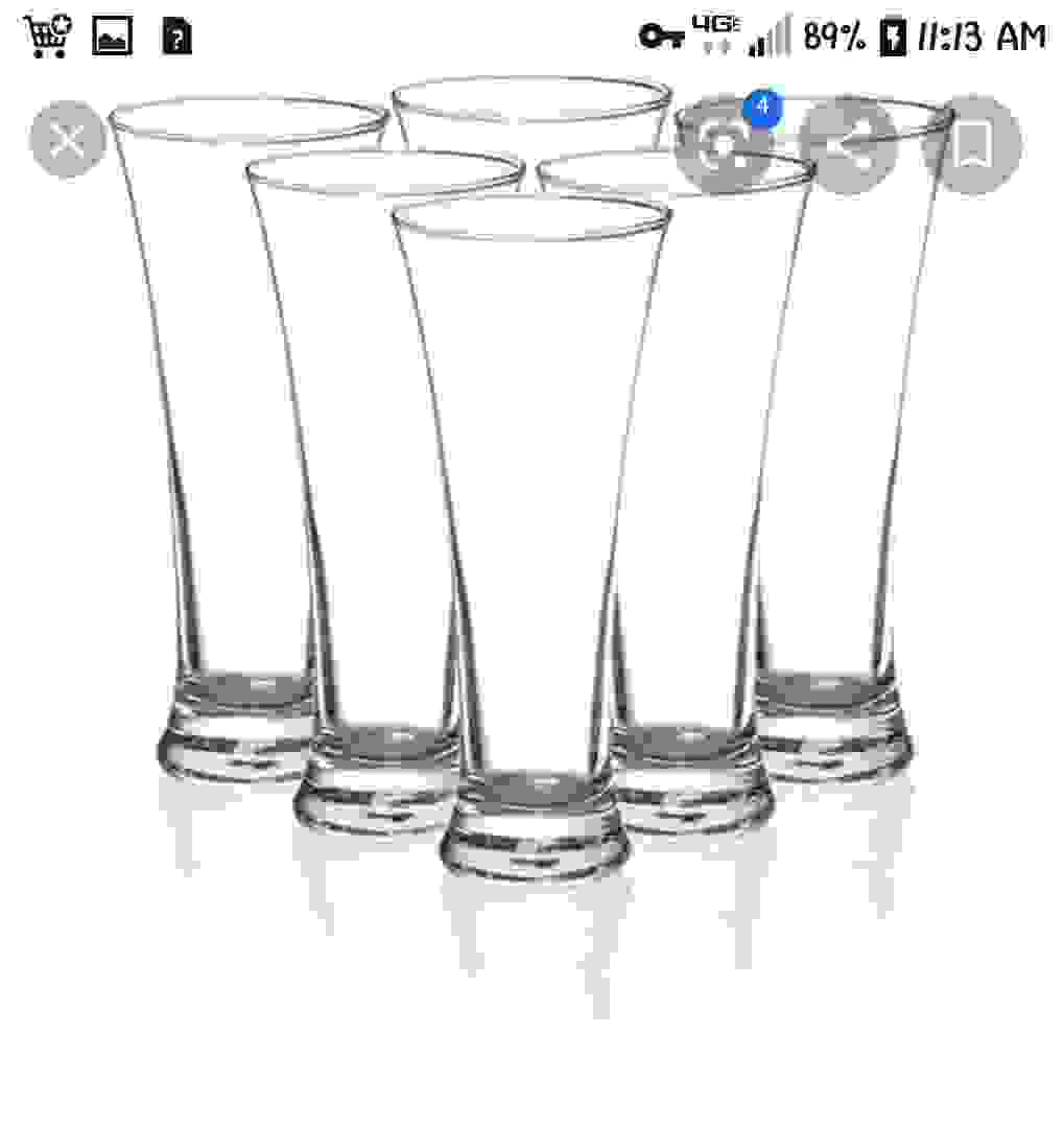 Luminarc martigues water glass