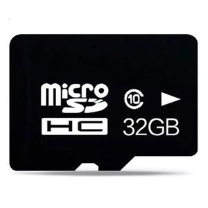 Generic 32GB micro SD memory card - black color
