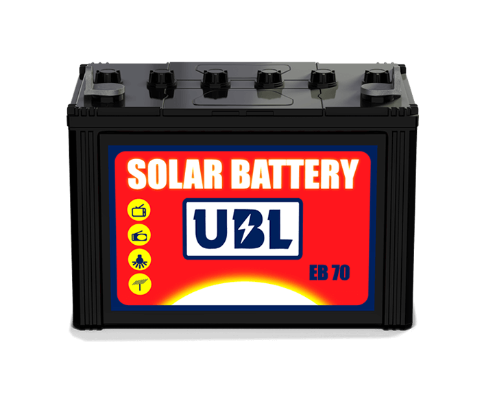 UBL Solar Battery EB-70 (Black)