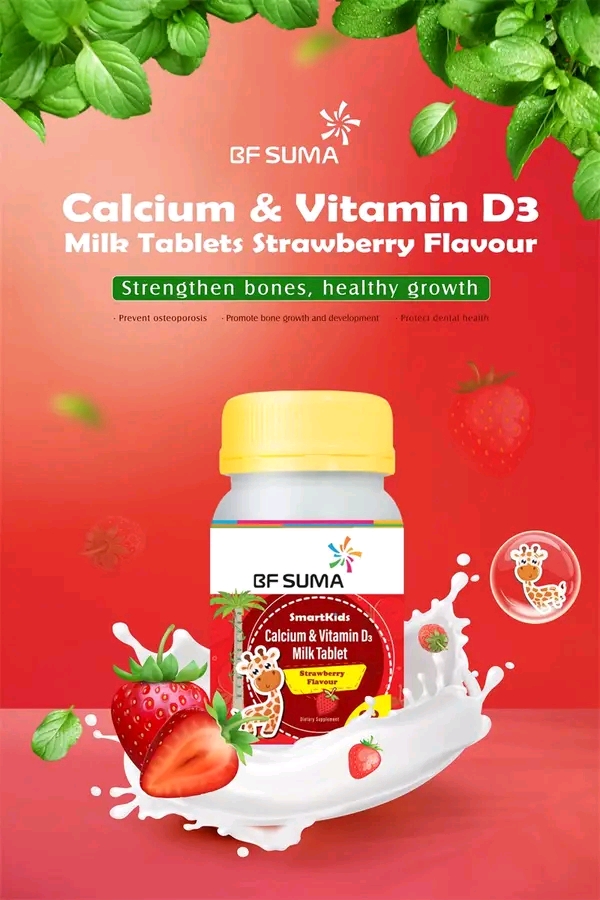 Calcium and Vitamin D3 Milk Tablets 