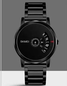 SKMEI wrist watch- Black