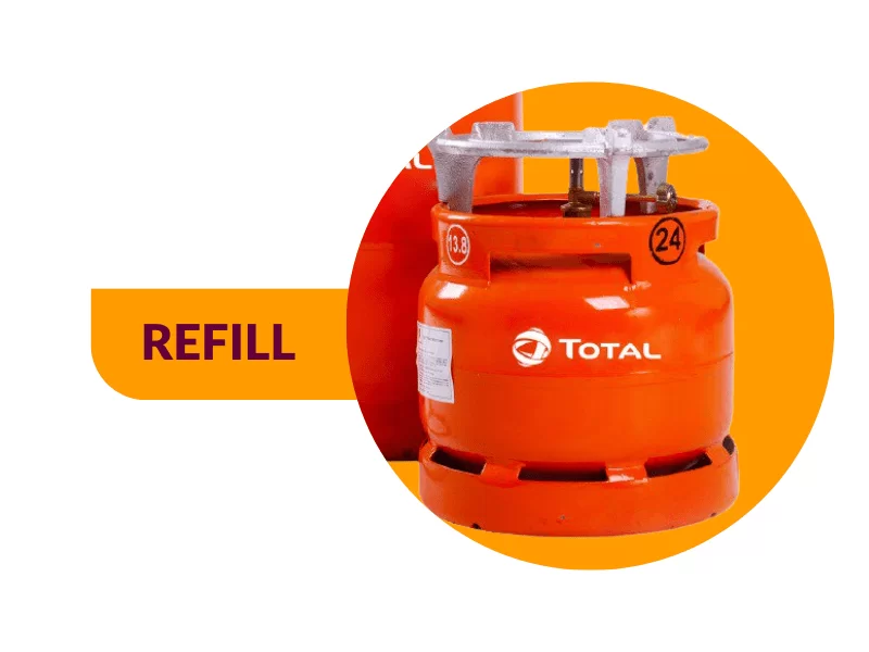 Total Gas 6KG - Refill