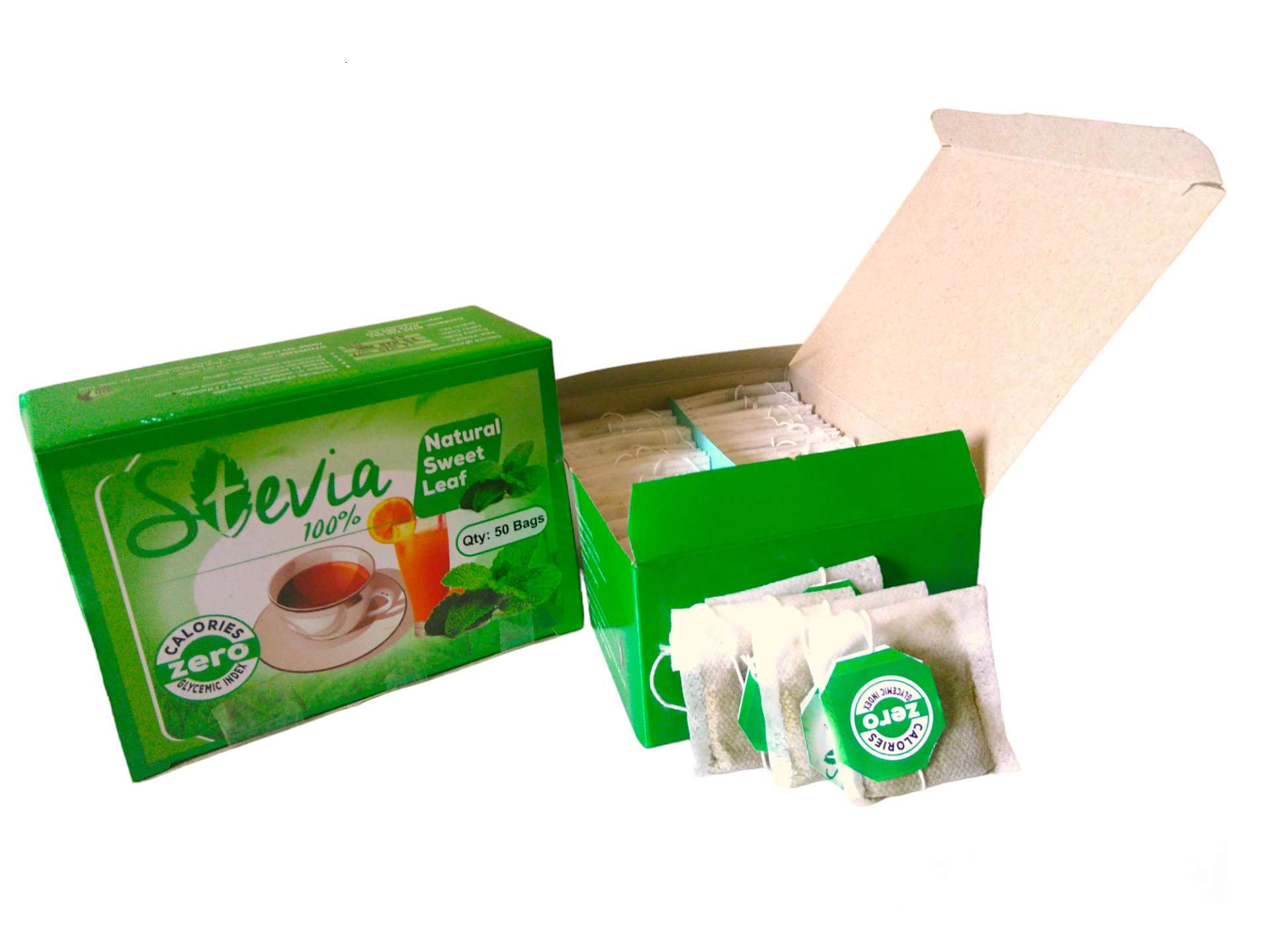 Stevia organic tea bags