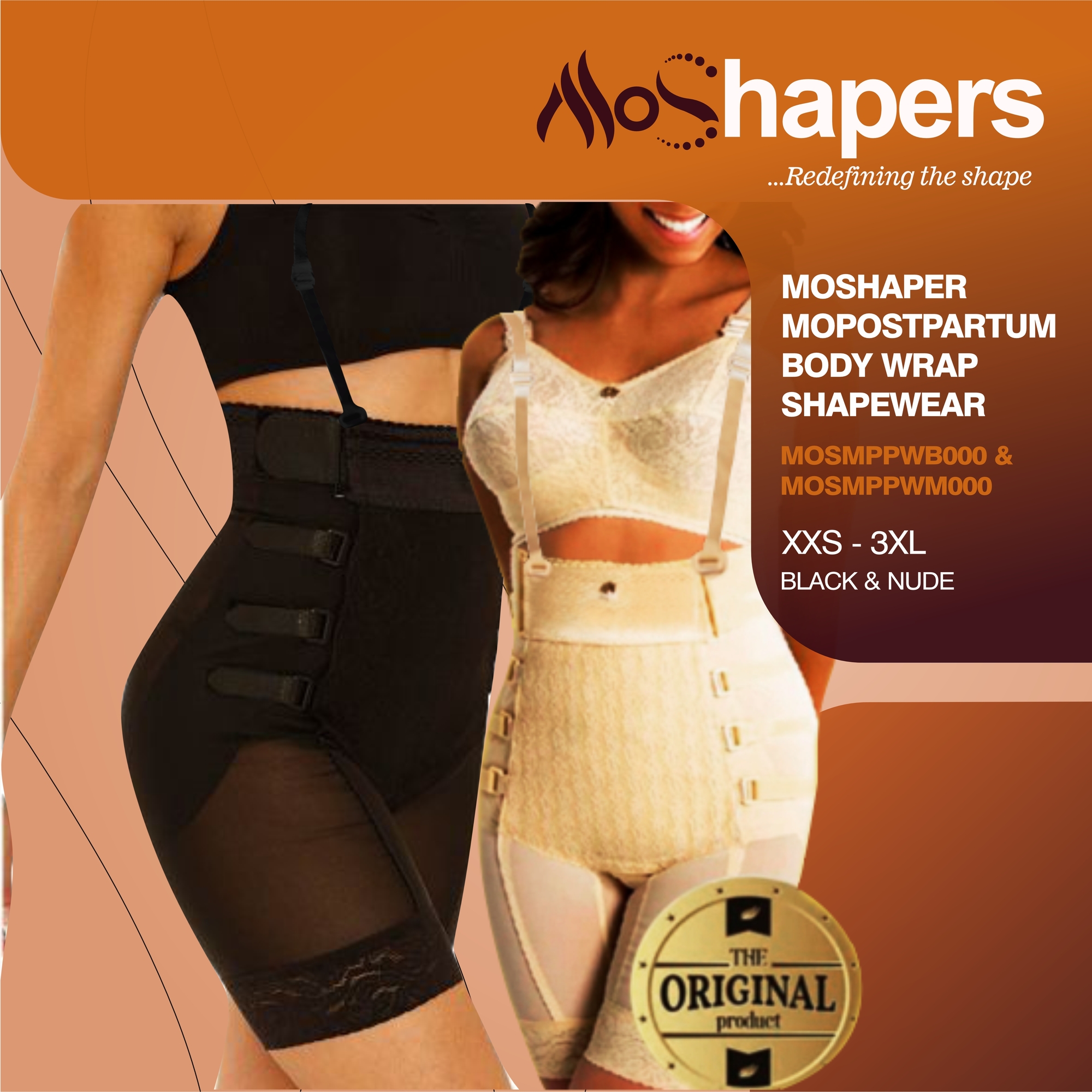 Moshaper Mopostpartum Body Wrap Shapewear