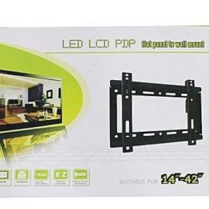 14″-42″ LED/LCD/PDP Flat Panel TV Wall Mount – Black
