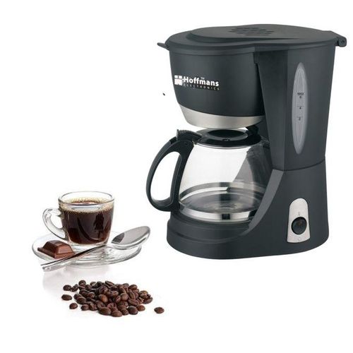 Hoffmans Electric 0.6 Litres Drip Coffee Maker – Black