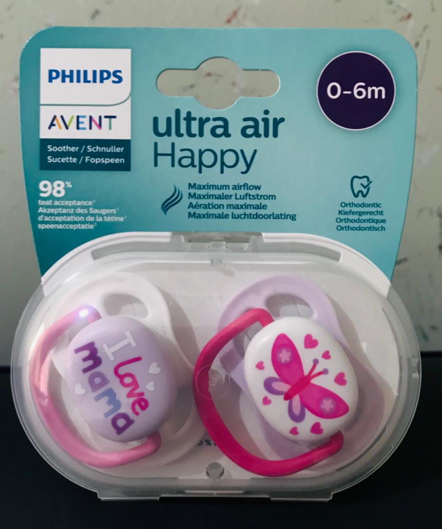 PHILIPS ORIGINAL AVENT  SOOTHER/PACIFIER  0-6 Months 