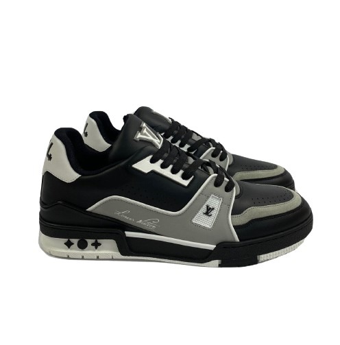 Louis Vuitton (LV) Trainer Sneaker Low Grey Black
