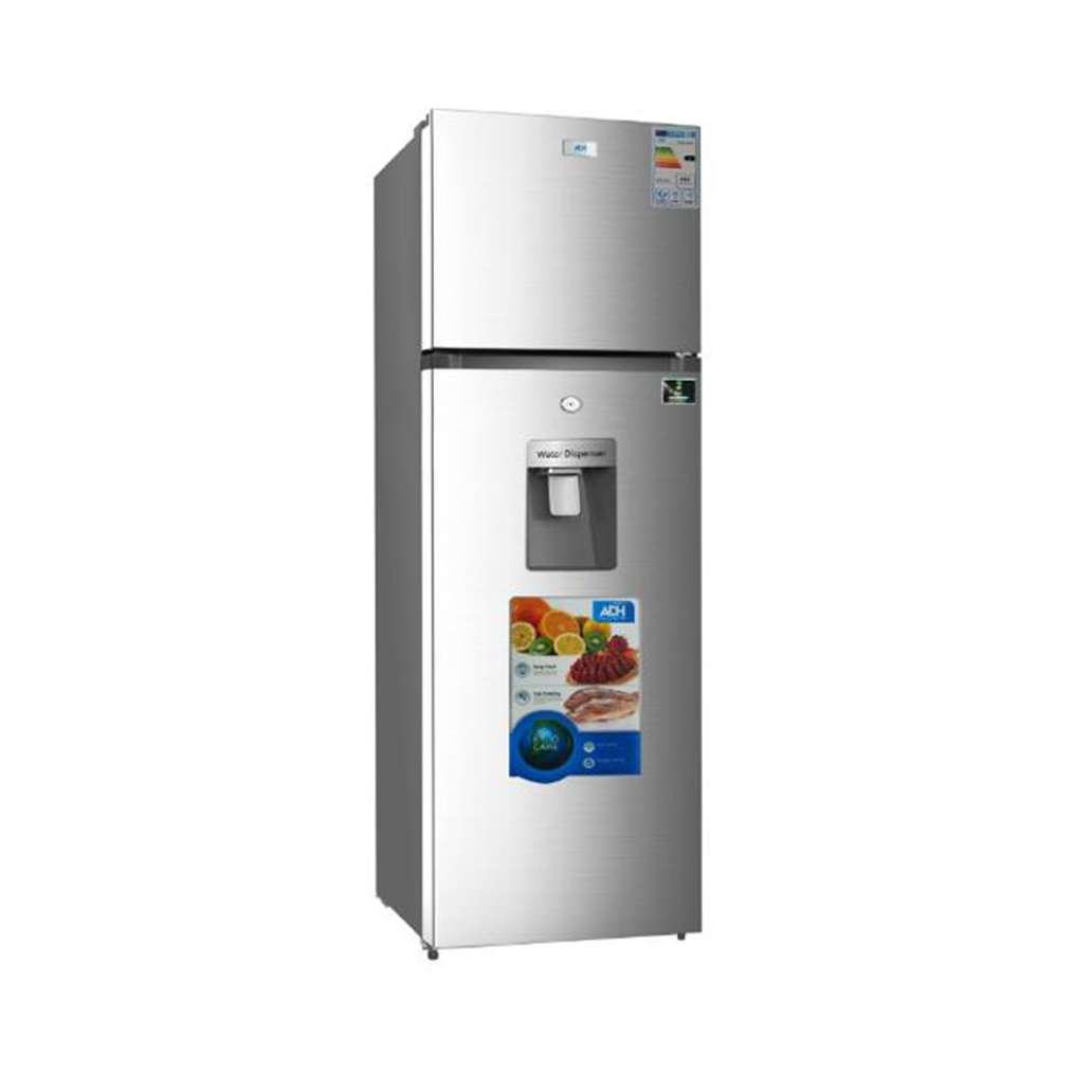 ADH 358L Double Door Refrigerator with Water Dispenser