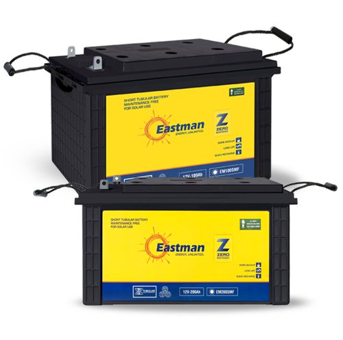 Eastman Recyclable Tall Tubular Conventional Inverter Battery 