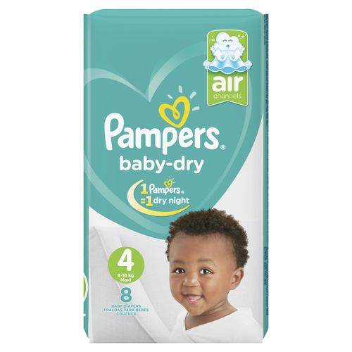Pampers Low Count S4 (7-18Kg) – 8s	