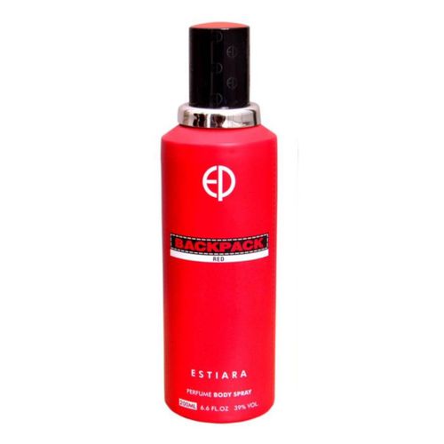 Estiara Back Pack Red Deodorant Body Spray for Men 200ml	