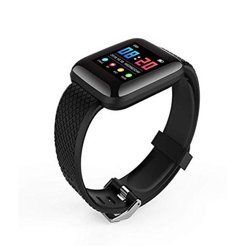 Smart watch Bracelet Fitness Tracker Heart Rate Reminded Band – Black