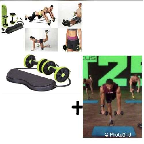 Revoflex Xtreme Revoflex Abdominal Trainer Plus Workout DVD – Lime Green	