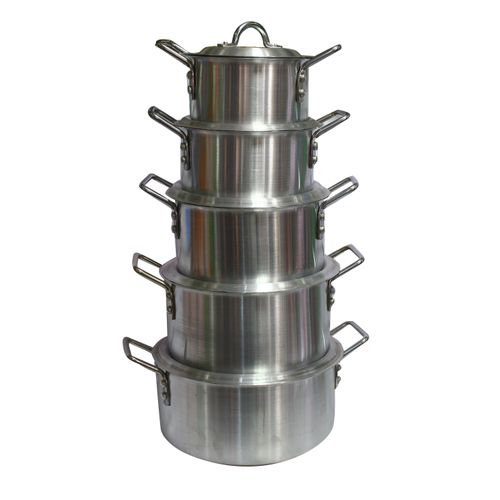 Generic United aluminium cooking pots/saucepan set-5pcs