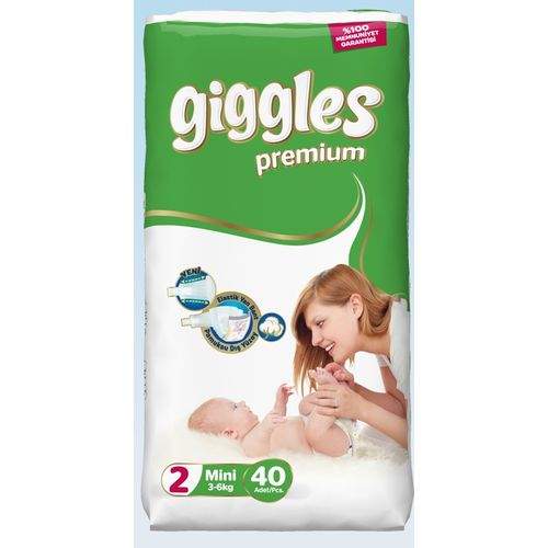 Giggles Baby Diaper Twin No:2 40 pcs	