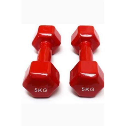 Generic A Pair Of 5kg Dumbbells – Red	