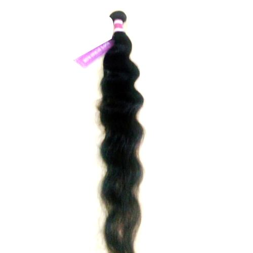 Generic 24 Inch Curly Brazilian Weave Hair – Black