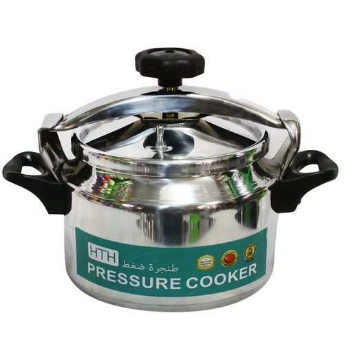 HTH 3.0L Aluminum Pressure Cooker – Silver