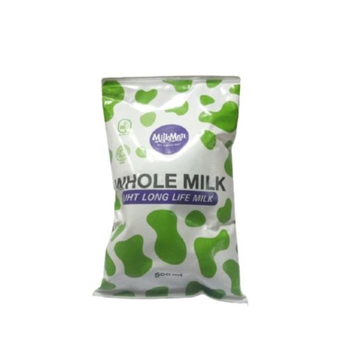 Milkman Pack of 12 Sachets Whole UHT Long Life Milk – 500ml