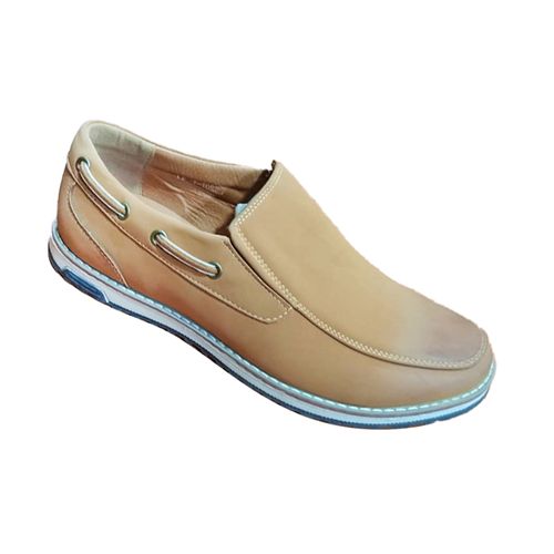 Generic Men’s Slip-On Shoes – Brown