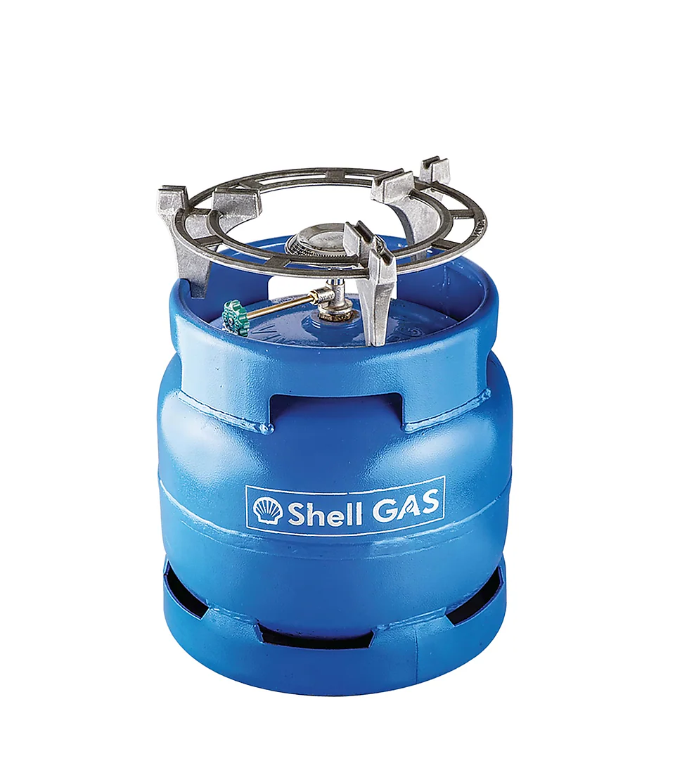 Shell gas 6kg full kit with all accessories 