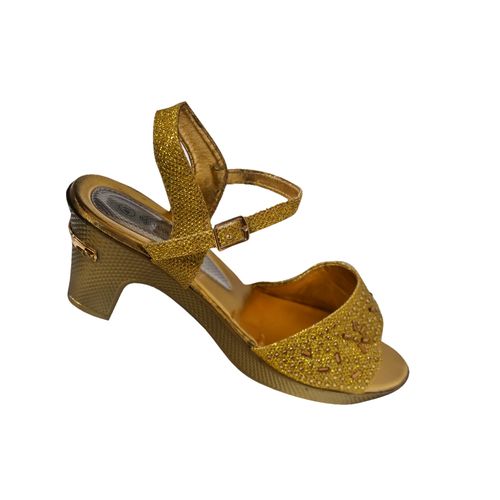 Generic Women’s Wedge Sandals – Gold	