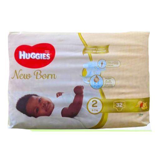 Huggies New Born Diapers – 32Pcs – 5-7Kgs	