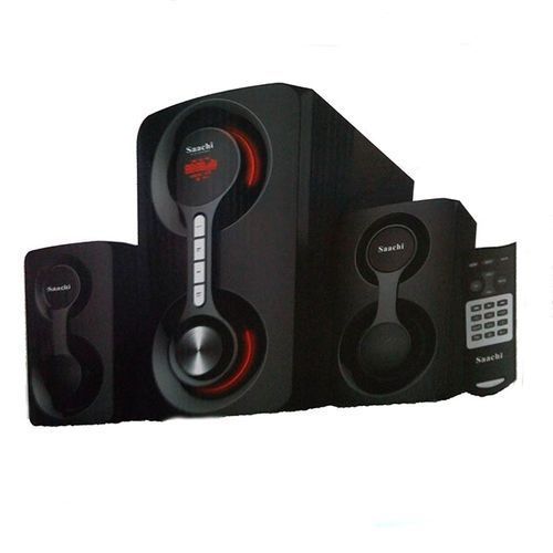 Saachi 2.1 Hifi Bluetooth Speaker with FM, USB, SD – Black