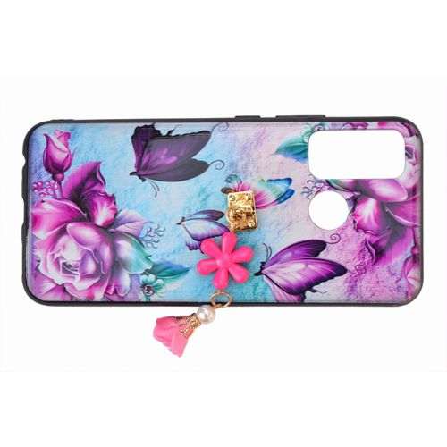 White Label Floral Tecno Spark 5 Back Phone Cover – Multicolour, Floral Color & Design May Vary