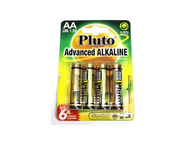 Pluto Advanced Alkaline Battery - Full box