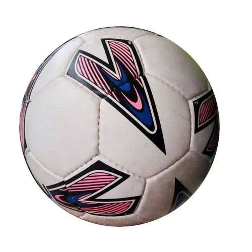 Generic Spectacular Leather Football /Soccer Ball-Multicolour	