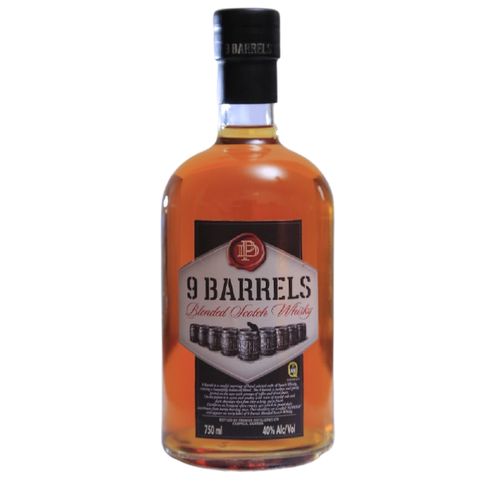 9 Barrels Blended Scotch Whisky – 750ml