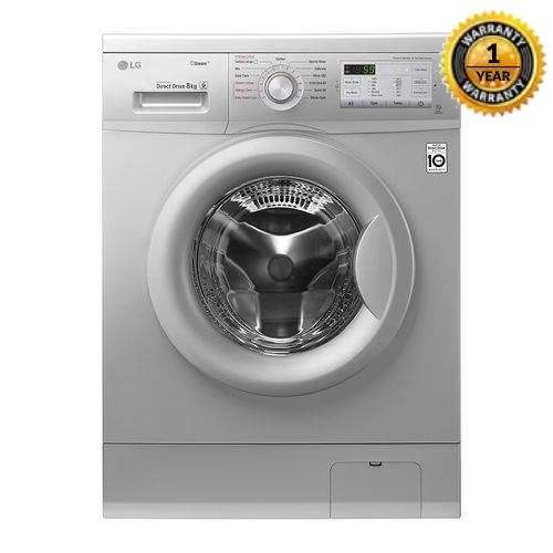 LG Washing Machine 8kgs, FH4G7TDY5 – Silver