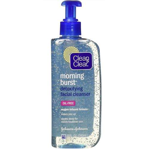 Clean & Clear Morning Burst Detoxifying Facial Cleanser 240ml 8 FL.Oz