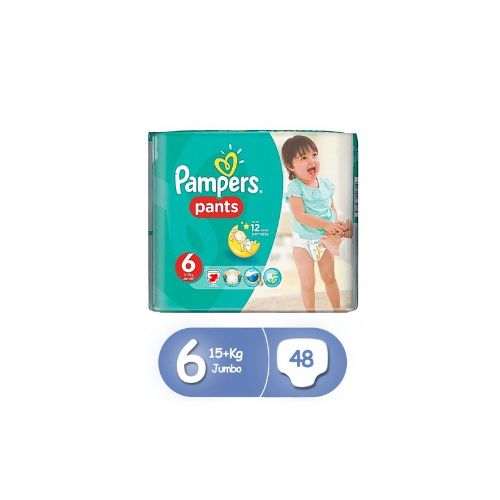 Pampers Pants Jumbo S6 (16kg+) (Count 48’s)	