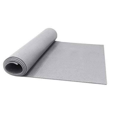 Generic 6mm Thick Yoga Mat With Carrier Bag- Grey	