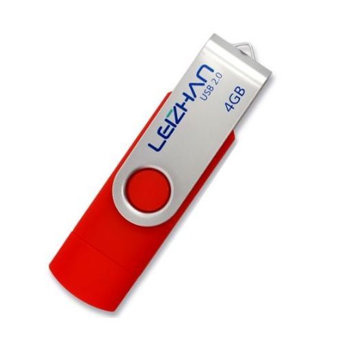 Generic 4GB OTG USB Flash Drive – Red	