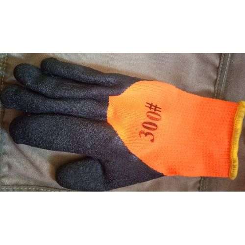 Cloth Rubber Latex Coated Work Gloves	