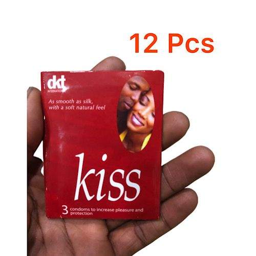 Kiss Condom For Safer Sex – 3pcs 1pack	