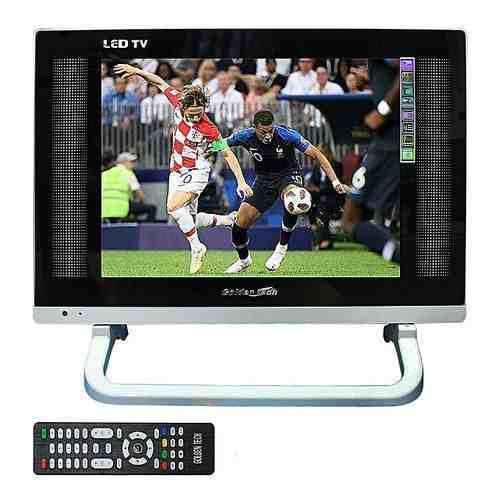 Golden Tech 17 Inch LED HD TV with USB & HDMI ports – Black
